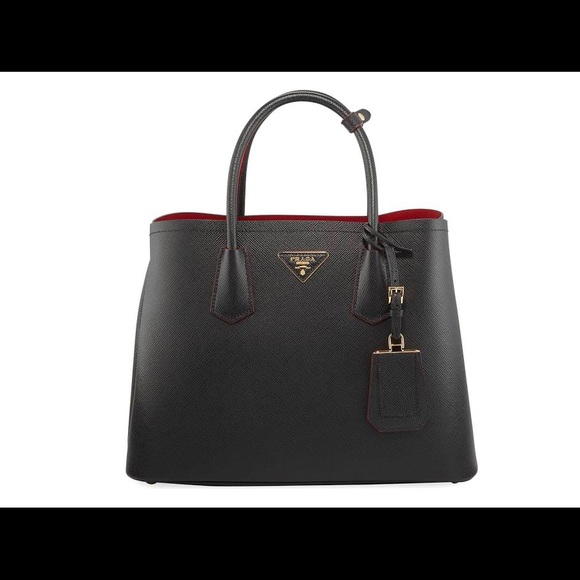 Prada Handbags - Prada Double Medium Bag